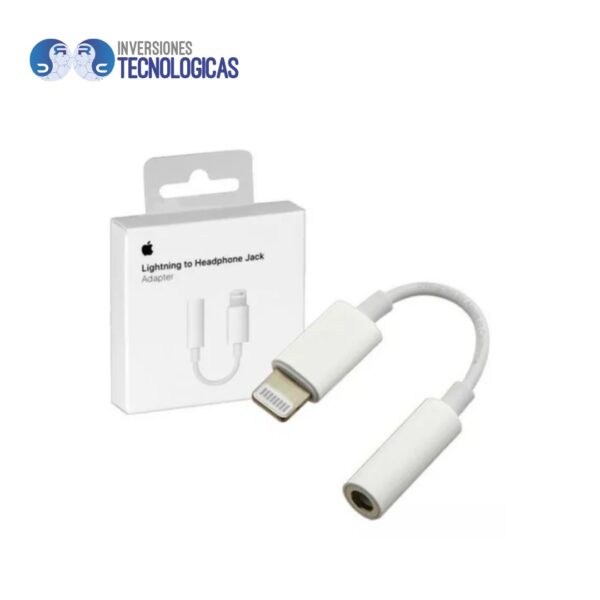 Adaptador Cable Para Lightning A Plug 3.5