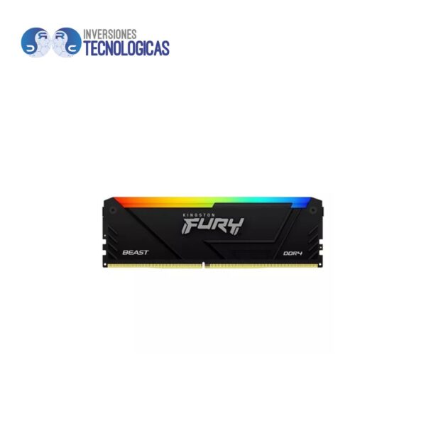 Memoria Ddr4 16Gb Pc Udimm 3200Mhz Kingston Fury Kvr32N22S8/16 - Imagen 2