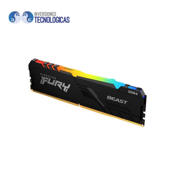 Memoria Ddr4 16Gb Pc Udimm 3200Mhz Kingston Fury Kvr32N22S8/16