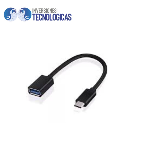 Cable Otg Tipo C A Usb Hembra Mod-Ncm-233-Otg-C