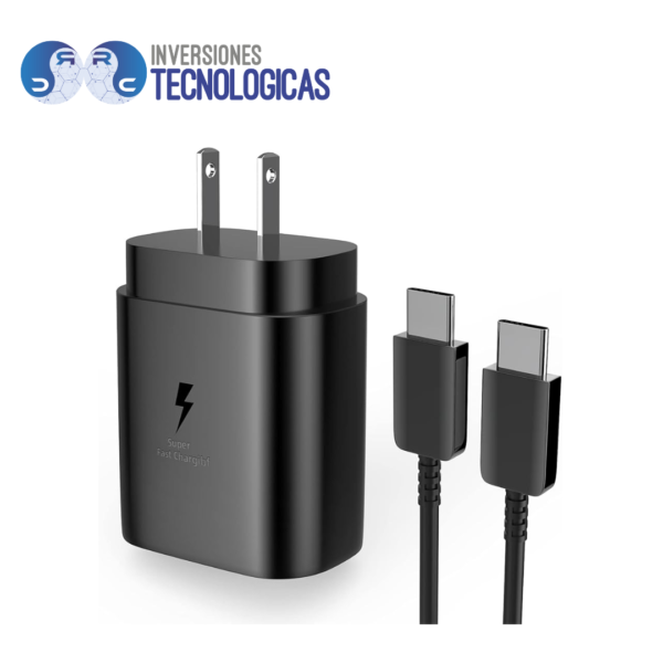 Cargador Kit Tipo C Carga Rápida 25W