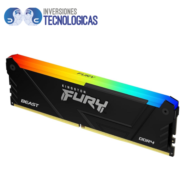 Memoria Ddr4 16Gb Pc Udimm (Rgb) 3200Mhz Kingston Fury Kf432C16Bb2A/16