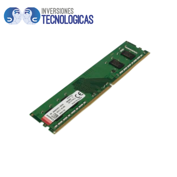 Memoria Kingston Ddr4 4Gb 2666Mhz Non-Ecc Dimm 1Rx16- Mod-Kvr26N19S6/4 Nueva