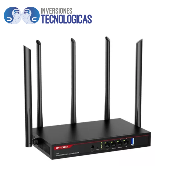 Router Ip-Com V33 Wifi Ax3000 Balanceador De Carga Gibabit Version Empresarial