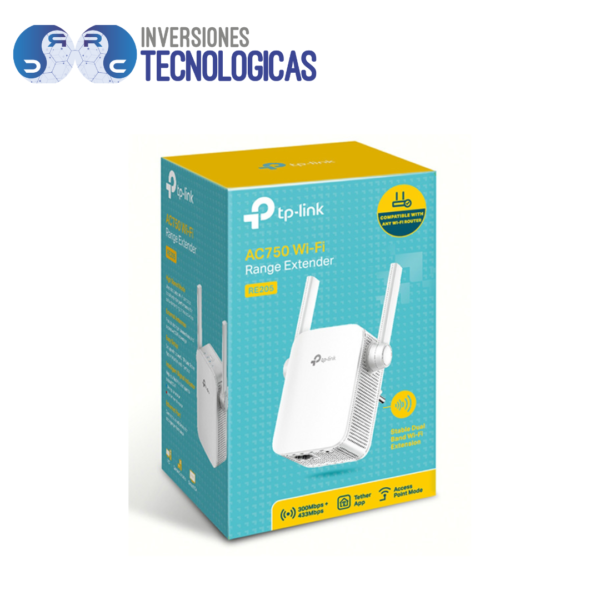 Extensor Tp-Link Ac750 Mod-Re205