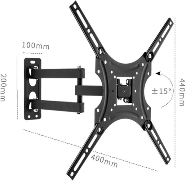 BASE PARA TELEVISOR 14"-55 MOD-HDL-117B-2 - Imagen 3