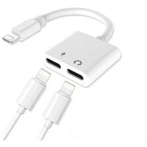 Adapdor Dual LIGHTNING AUDIO J-008