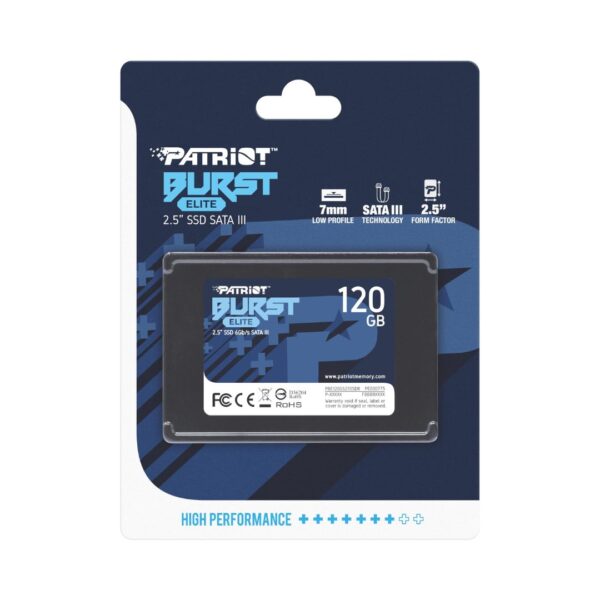 Disco Duro SSD Patriot Burst 120GB 2.5" SATA