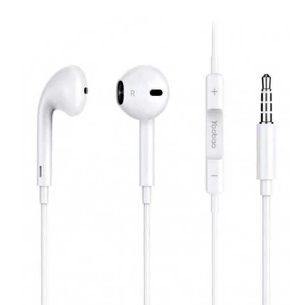 AUDIFONO HUAWEY - YOOBAO 3.5 MM COLOR BLANCO - Imagen 3