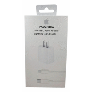 Cargador iphene 13 pro max 20W USB-C TO LIGHTNING MOD-MU7U2LL/A