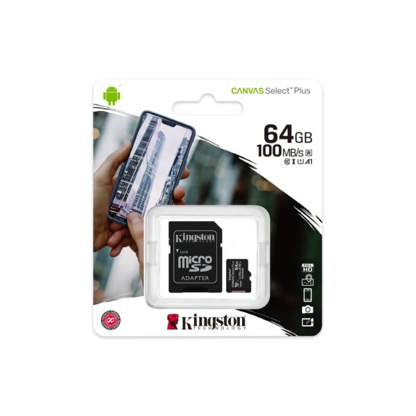 MEMORIA MICRO SD KINGSTON 64GB SDXC A1
