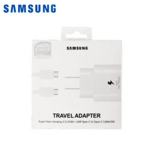 Cargador kit samsung  25W/USB TIPOC A TIPOC BLANCO